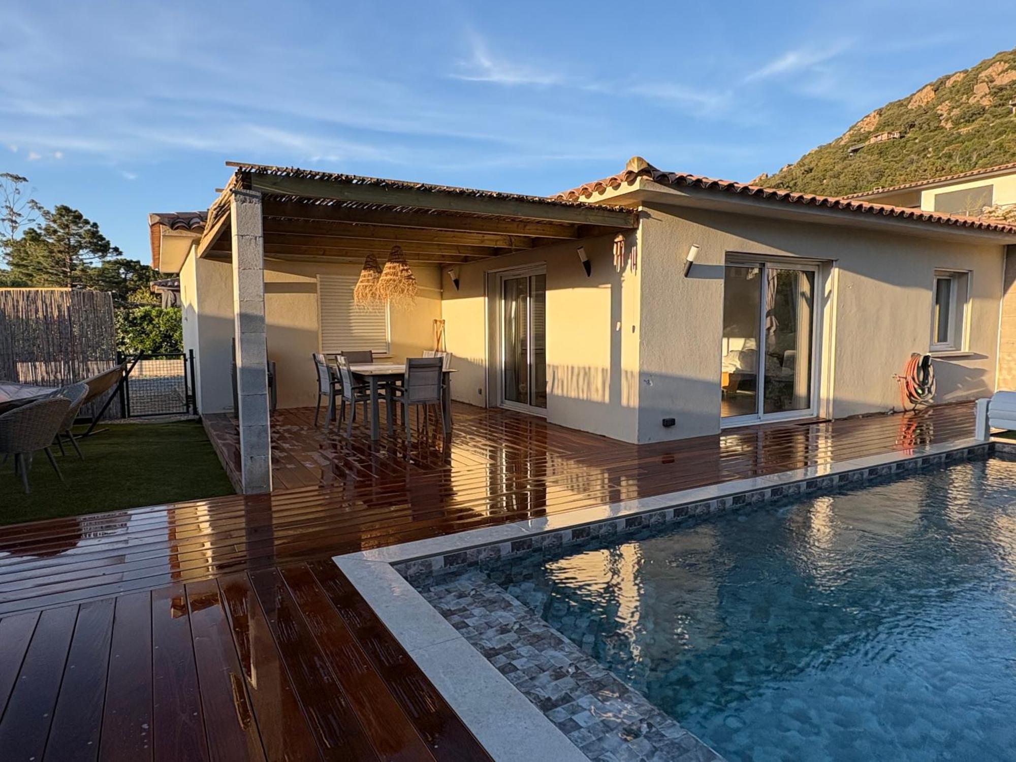 Villa A Casa Leo Baie Vecchio Piscine Privee Chauffee A 5 Min Des Plages De Palombaggia Santa Giulia Porto-Vecchio (Corsica)